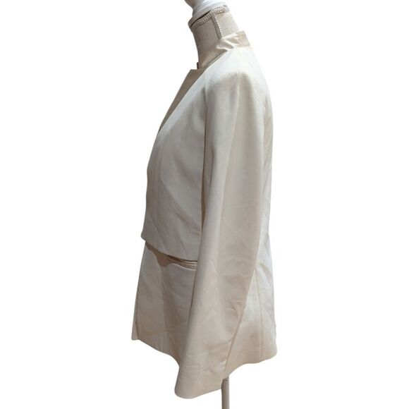 3.1 Phillip Lim Ivory Chic Blazer with attached Vest Women's Size 6 - Picture 4 of 9